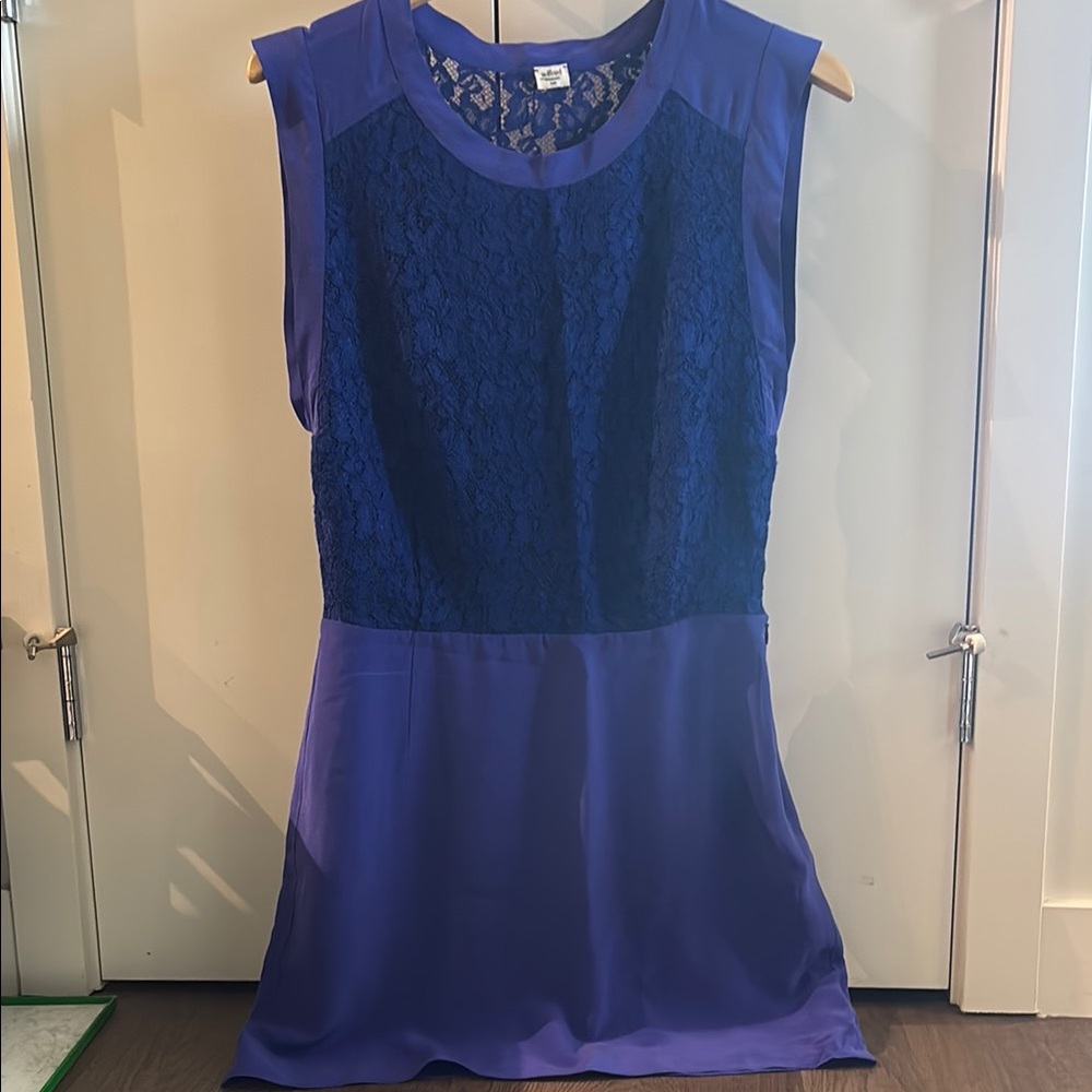 Wilfred Blue Lace Dress